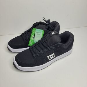 DC Shoes Lynx Zero  Black White Skate Trainers Unisex Mens 8 Womens 9.5 NWT